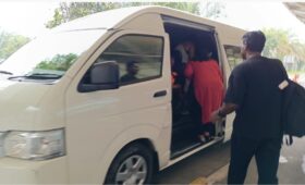 Transport Package van hiace medan